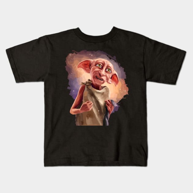 Dobby Desing Gift Kids T-Shirt by SGcreative